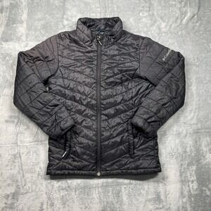 Columbia Kids Black Omni-Heat Light Puffer Jacket Full Zip Outerwear Size S